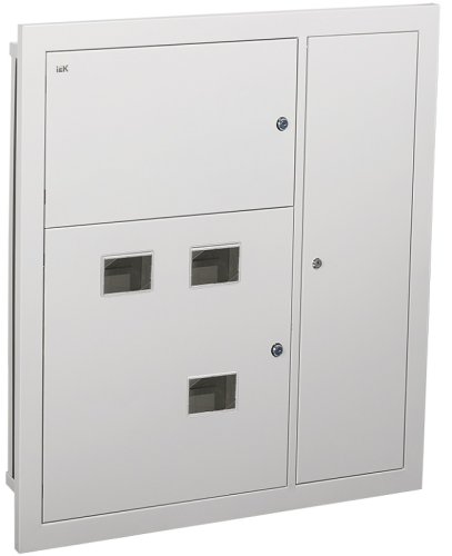 Щит этажный встраеваемый IEK LIGHT ЩЭ-3-Э-L 3кв. (1000х950х110см) с монтажной панелью картинка 